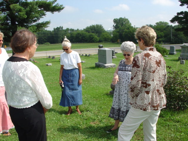 family at cemetery-1