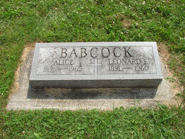 headstone - Grandpa and Grandma